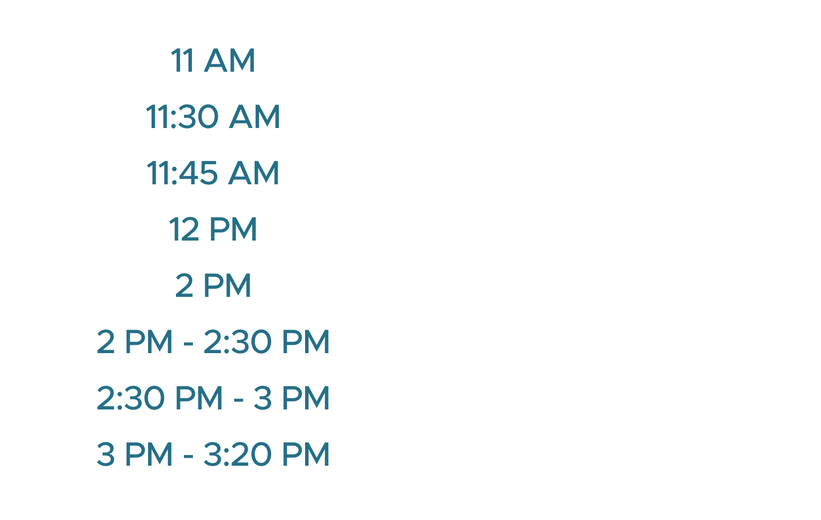 11 am                                       Registration 11:30 am                       Registration Deadline 11:45 am                         Line-up is Announced 12 pm                                       Show Start 2 pm                                        Show Finish 2 pm - 2:30 pm                         Scoring 2:30 pm - 3 pm                         Judging 3 pm - 3:20 pm                 Award Ceremony