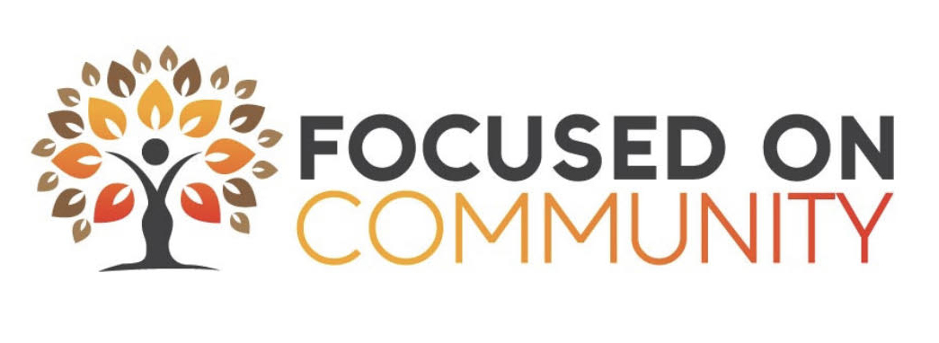 focussed on community logo